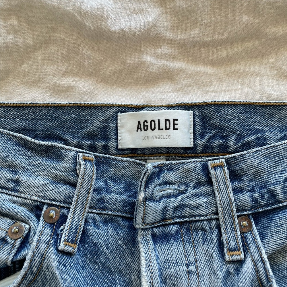 Agolde straight denim